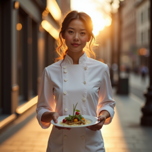 Beauty — Chef In A Crisp White Uniform Photography #0004 (Midjourney)