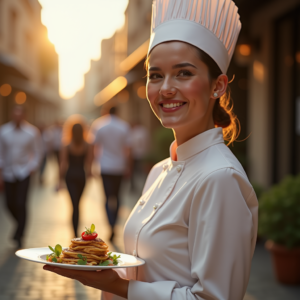 Beauty — Chef In A Crisp White Uniform Photography #0016 (Midjourney)