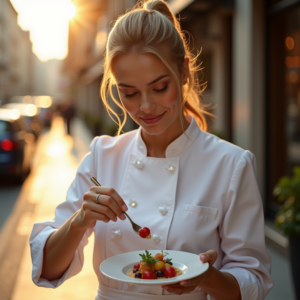 Beauty — Chef In A Crisp White Uniform Photography #0022 (Firefly)
