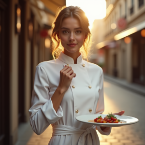 Beauty — Chef In A Crisp White Uniform Photography #0034 (Firefly)