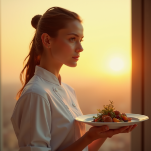 Beauty — Chef In A Crisp White Uniform Photography #0064 (Midjourney)