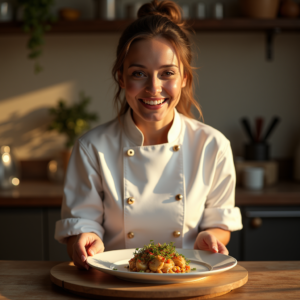 Beauty — Chef In A Crisp White Uniform Photography #0088 (Midjourney)