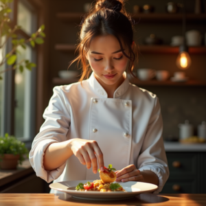 Beauty — Chef In A Crisp White Uniform Photography #0094 (Firefly)