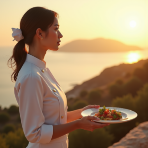 Beauty — Chef In A Crisp White Uniform Photography #0136 (Midjourney)