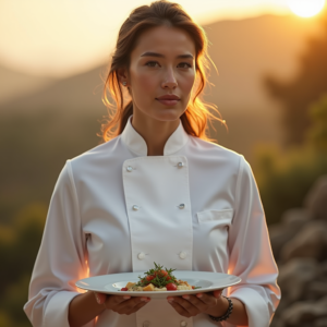 Beauty — Chef In A Crisp White Uniform Photography #0172 (Midjourney)