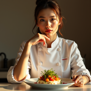 Beauty — Chef In A Crisp White Uniform Photography #0190 (Firefly)