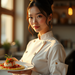 Beauty — Chef In A Crisp White Uniform Photography #0214 (Firefly)