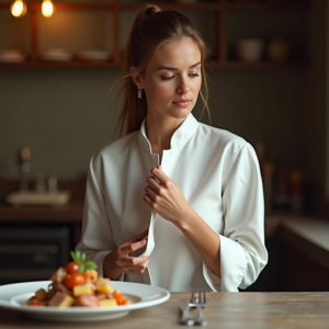 Beauty — Chef In A Crisp White Uniform Photography #0291 (Dreamina)