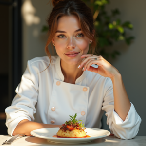 Beauty — Chef In A Crisp White Uniform Photography #0339 (Dreamina)
