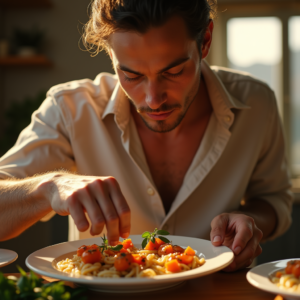 Beauty — Man In A Relaxed Linen Shirt Photography #0056 (Gemini)