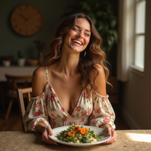 Beauty — Woman In A Flowing Floral Sundress Photography #0272 (Gemini)