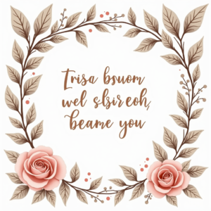 Coloring Pages — Cozy Hand-lettered Quote Framed By Minimal Printable / Etsy #0080 (Stable Diffusion)