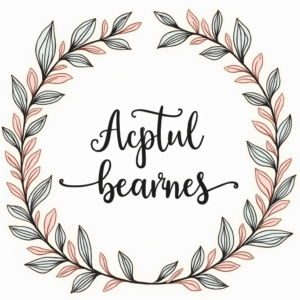 Coloring Pages — Cozy Hand-lettered Quote Framed By Minimal Printable / Etsy #0188 (Stable Diffusion)