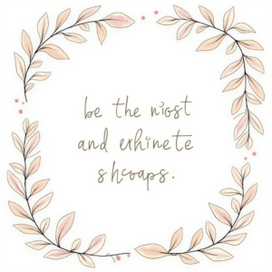 Coloring Pages — Cozy Hand-lettered Quote Framed By Minimal Printable / Etsy #0218 (Recraft)