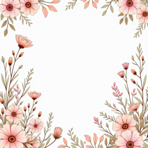 Coloring Pages — Delicate Line-art Bouquet Of Wildflowers With Printable / Etsy #0267 (Ideogram)