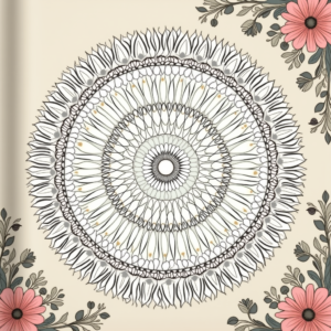 Coloring Pages — Intricate Mandala Pattern Radiating From A Printable / Etsy #0057 (FLUX)
