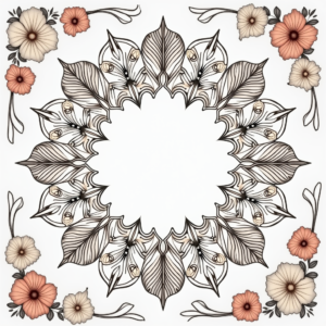 Coloring Pages — Intricate Mandala Pattern Radiating From A Printable / Etsy #0201 (FLUX)