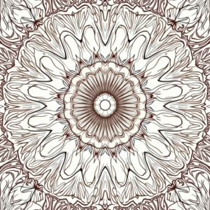 Coloring Pages — Intricate Mandala Pattern Radiating From A Printable / Etsy #0233 (Seedream)