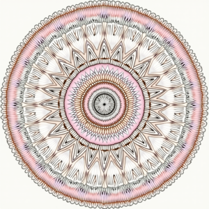 Coloring Pages — Intricate Mandala Pattern Radiating From A Printable / Etsy #0293 (Seedream)
