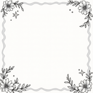 Coloring Pages — Soft Watercolor-style Moon-and-stars Nursery Motif Printable / Etsy #0125 (Seedream)
