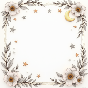 Coloring Pages — Soft Watercolor-style Moon-and-stars Nursery Motif Printable / Etsy #0197 (Seedream)