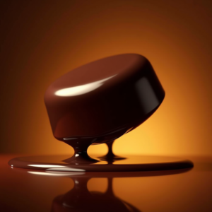 Cosmetics — Rich Dark-chocolate Dessert With A Glossy Product Ads #0147 (Firefly)