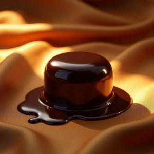Cosmetics — Rich Dark-chocolate Dessert With A Glossy Product Ads #0207 (Firefly)