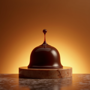 Cosmetics — Rich Dark-chocolate Dessert With A Glossy Product Ads #0295 (Seedream)