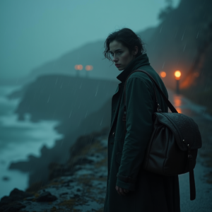 Dark Cinematic — Lone Traveler In A Weathered Long Cinematic #0109 (Gemini)