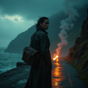 Dark Cinematic — Lone Traveler In A Weathered Long Cinematic #0311 (FLUX)