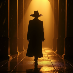 Dark Cinematic — Mysterious Figure Beneath A Wide-brimmed Hat Cinematic #0295 (Seedream)