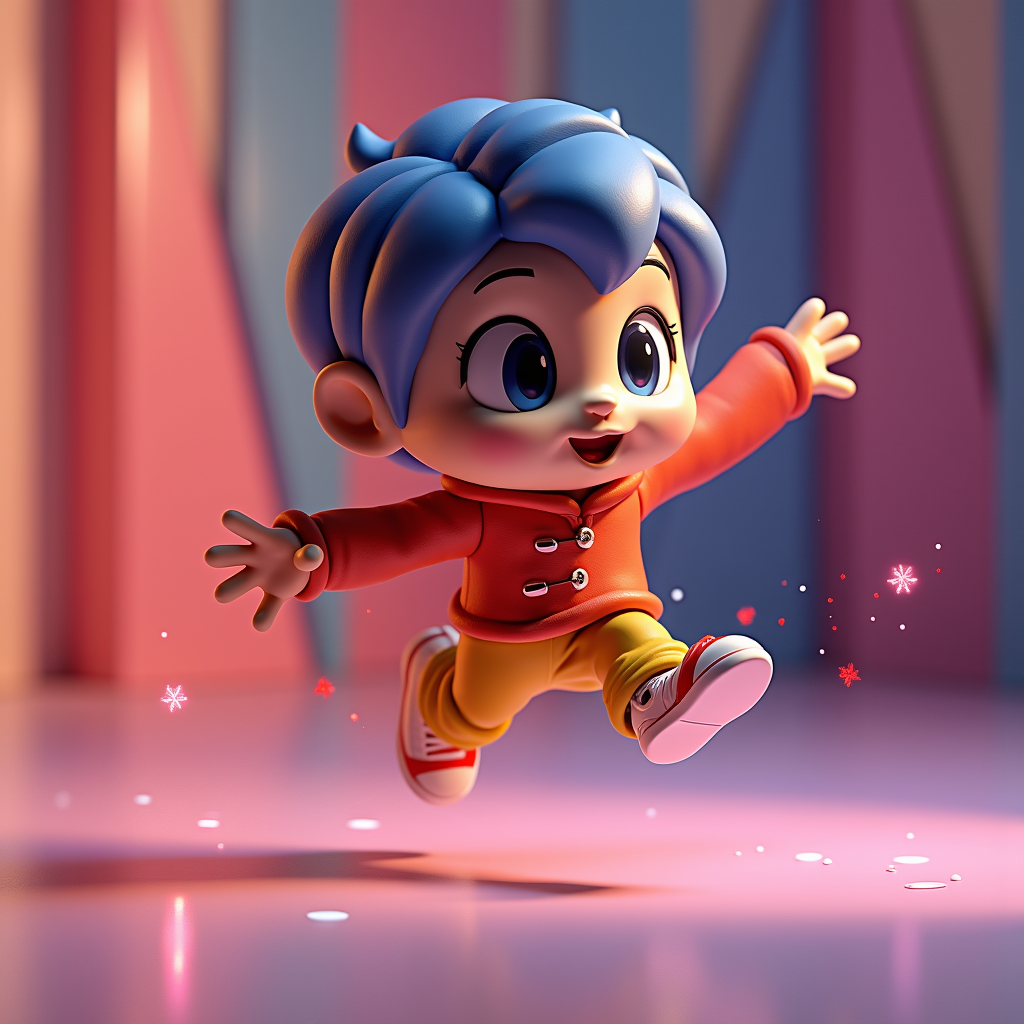 Fantasy Characters — Stylized 3D-render Mascot With Glossy Vinyl-toy Character #0273 (ChatGPT)