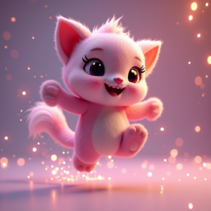 Fantasy Characters — Stylized 3D-render Mascot With Glossy Vinyl-toy Character #0309 (ChatGPT)