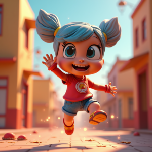 Fantasy Characters — Stylized 3D-render Mascot With Glossy Vinyl-toy Character #0345 (ChatGPT)