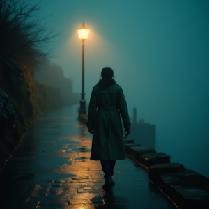 Fantasy — Detective In A Rain-damp Trench Coat Cinematic #0125 (Recraft)