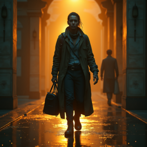 Fantasy — Lone Traveler In A Weathered Long Cinematic #0097 (Krea)