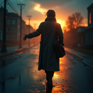 Fantasy — Lone Traveler In A Weathered Long Cinematic #0264 (FLUX)