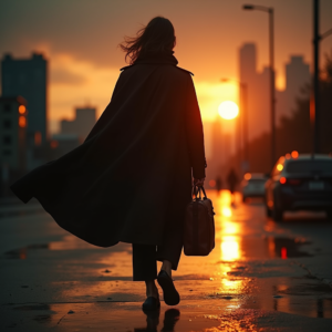 Fantasy — Lone Traveler In A Weathered Long Cinematic #0270 (Ideogram)