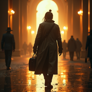 Fantasy — Lone Traveler In A Weathered Long Cinematic #0276 (FLUX)