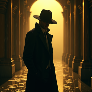 Fantasy — Mysterious Figure Beneath A Wide-brimmed Hat Cinematic #0296 (Seedream)