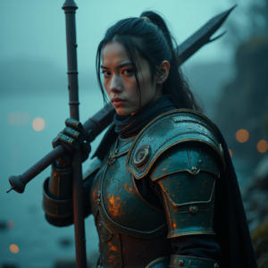 Fantasy — Warrior In Intricately Detailed Armor Catching Cinematic #0116 (Seedream)