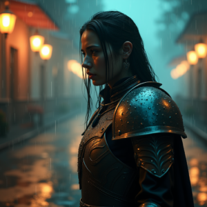 Fantasy — Warrior In Intricately Detailed Armor Catching Cinematic #0164 (Seedream)