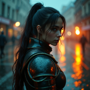 Fantasy — Warrior In Intricately Detailed Armor Catching Cinematic #0182 (Gemini)