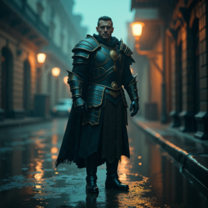 Fantasy — Warrior In Intricately Detailed Armor Catching Cinematic #0200 (Seedream)