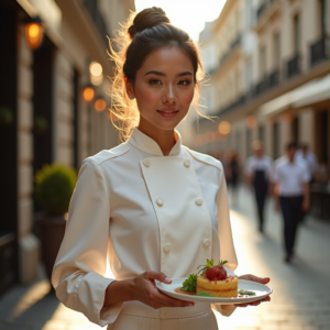Fashion — Chef In A Crisp White Uniform Photography #0220 (Dreamina)