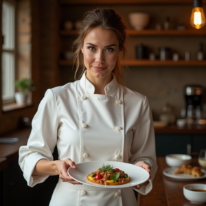 Fashion — Chef In A Crisp White Uniform Photography #0262 (ChatGPT)