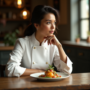Fashion — Chef In A Crisp White Uniform Photography #0268 (Dreamina)