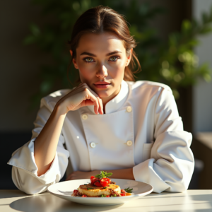 Fashion — Chef In A Crisp White Uniform Photography #0340 (Dreamina)