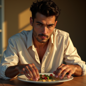 Fashion — Man In A Relaxed Linen Shirt Photography #0200 (Krea)