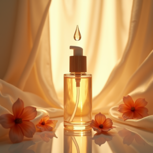 Fashion — Minimalist Skincare Bottle With A Bamboo Product Ads #0120 (ChatGPT)